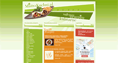 Desktop Screenshot of mistrzkuchni.pl